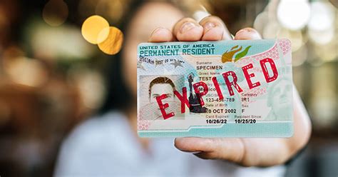 green card expires before naturalization.
